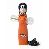 Denver Broncos NFL Light-Up Spinning Hand Held Fan (7)"