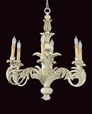 1-1135-6-290 Savoy House Lighting Neoclassic Chandelier Light in Hand-Carved Wood