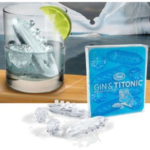 Gin and Titonic Ice Cube Tray