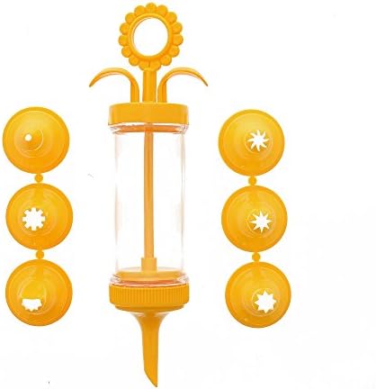 Cream Pump - Pastry Icing Multi Nozzle Pump Cake Decorating Set - Assorted Colors - Cake Decorating Kit Set For Kids Adults