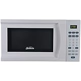 Sunbeam SGS90701W-B 0.7-Cubic Foot Microwave Oven, White