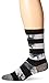 Stance Men's Wells Classic Crew Light Sock, Black, Sock Size:10-13/Shoe Size: 6-12