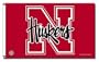 Rico Nebraska Cornhuskers 3X5' Banner Flag