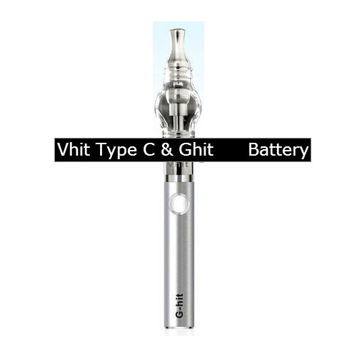 Seego Vhit Type C & G-Hit Silver Battery Set with USB Charger