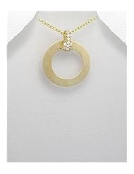 CZ Pendant Necklace In 92.5 Sterling Silver