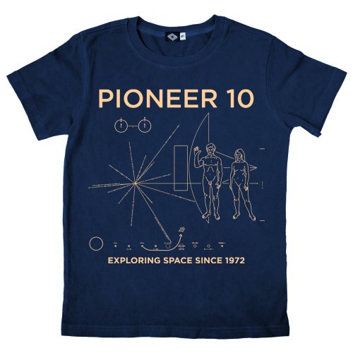 Hank Player 'NASA Pioneer 10' Men's T-Shirt