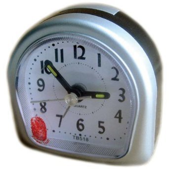 TRAVEL : Analog Travel Alarm Clock Touch