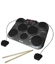 Singing Machine SMI-1450 Complete 7-Pad Digital Drum Kit Package