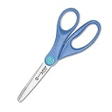 IMAGE OF Westcott Teachers Bulk Pack Display of 5-Inch Junior Blunt Scissors, 12 Pack, Assorted Colors (13140)