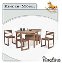Pinolino Kindersitzgruppe Peter Buche massiv, 4 teilig