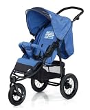 Hauck - Roadster SL 3 wheel buggy in baby Team Blue