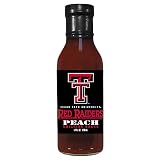 Texas Tech Red Raiders NCAA Peach Grilling Sauce - 12oz