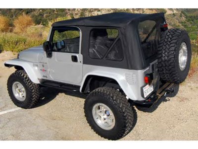 Xenon 9080 Jeep Wrangler YJ 87-95 Tubular Flat Panel Design Fender Flares Set
