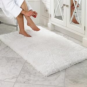 Belize Memory Foam Bath Rug - Linen, 24" x 40" - Frontgate