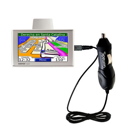 Rapid Car Auto Charger for the Garmin Nuvi 660 - uses Gomadic TipExchange Technology