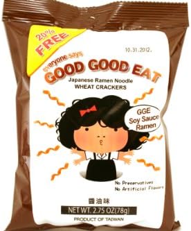 Wheat Cracker Japanese Ramen (Soy Sauce Ramen Flavor) - 2.75oz (Pack of 24)