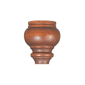 Cherry Bun Feet 4-1/2'' High X 4-1/2'' Overall Diameter (Each)