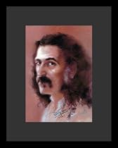 Frank Zappa (Face) Music Framed & Matted Poster Print - 16" X 20"