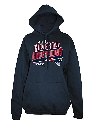 NFL Women's 2015 Super Bowl Champion New England Patriots Hooded Sweathsirt