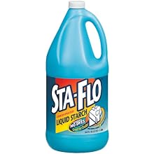 Dial 1592400 Sta-Flo Concentrated Liquid Starch, 64 oz Bottle (Pack of 6)