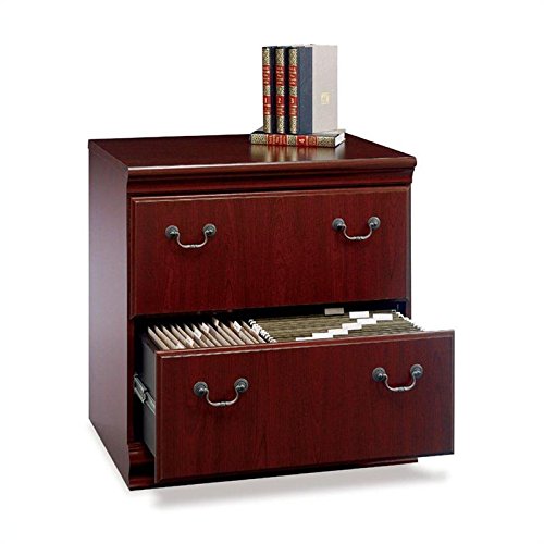 Bush Furniture Birmingham Lateral File Harvest Cherry Office