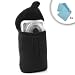 Dura-Neoprene Digital Camera Carrying Cover Case With Belt Clip for FujiFilm Finepix F300EXR , XP10 , JV100 and Many More! ** Includes 3 Micro-Fiber Camera Cleaning Cloths