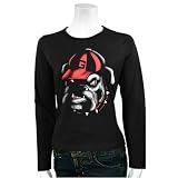 Georgia Bulldogs Ladies Blacked Out Long Sleeve T-shirt