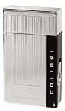 Colibri Aspire Quantum Chrome Stripe Pattern Torch Flame
Wind-Resistant Cigar Lighter w/ Punch (QTR821003)
