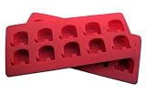 "Republican Party" 'Elephant' Silicon Ice Cube Trays and Baking Molds Made from Flexible and Eco-Friendly, Food-Grade Silicone, 2 Trays