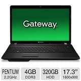 Gateway Pentium 4GB 17.3 Black Notebook