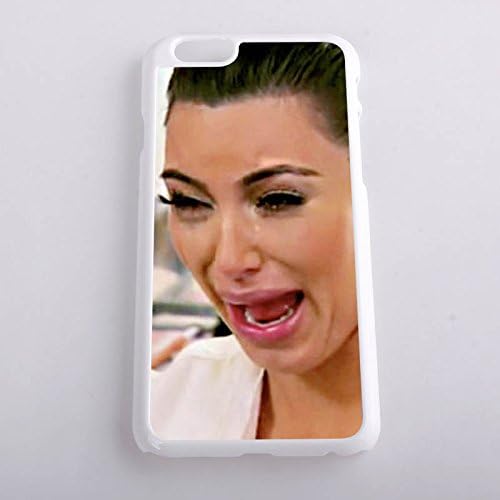 Kim Kardashian Crying Protective Hard Phone Case For iPhone 6 (4.7 inch) case(White Hard)