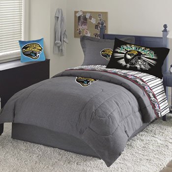 NFL Jacksonville Jaguars Football - 4pc Boys Sports Sheets Set - Full/Double