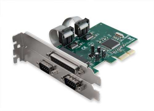 Syba SY-PEX-2S1P PCIe 2x Serial DB9 Port and 1x Parallel Port Combo Card with Netmos 9835 Chipset