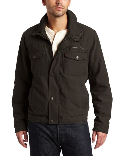 Levis Men's Washed Cotton Trucker