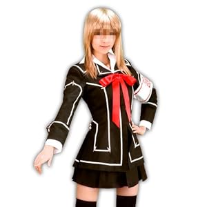 Japanese Anime Vampire Knight Cosplay Costume - Day School Female Uniform
