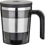Trudeau dSeries 16-Ounce Desk Mug, Grey