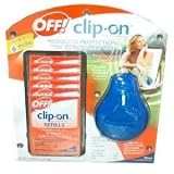 Off! Clip-on Mosquito Repellent & 6 Refills