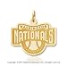 14k Yellow Gold Washington Nationals Baseball Pendant