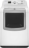 Maytag Bravos Series MEDB850YW 30 High-Efficiency Electric Steam Dryer 7.3 cu. ft. Capacity