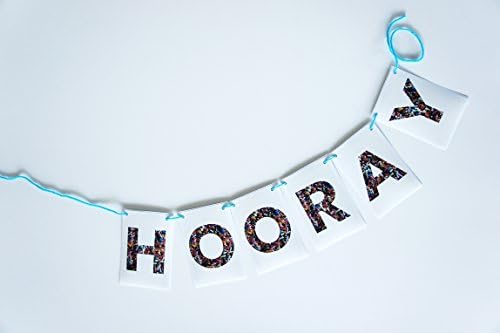 Home Decor or Party Banner Sprinkle"Hooray"