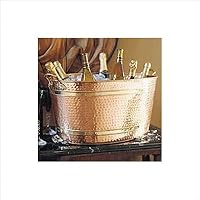 Oval Hammered Copper Party Tub - 11 Gallon (Copper) (11.25H x 13.25W x 22.5D)
