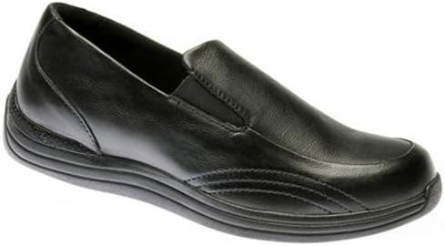 Drew Shoe Women's Violet Slip On Loafers,Black,10.5 WW