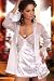 Beauty Night Sweet Paula White Chemise, Blouse and Thong Set