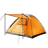 Produkt-Bild: Black Canyon Kuppelzelt Camping orange f&uuml;r 3 Personen