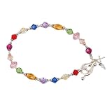 Sterling Silver "Fruit of the Spirit" Bracelet by Bob Siemon, 8"