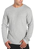 Calvin Klein Men's Textured Cotton Modal Long Sleeve Crew