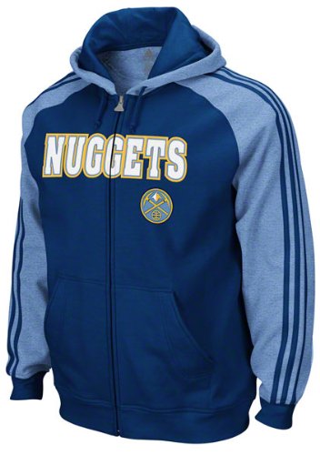 Denver Nuggets FG Full-Zip Fleece Hooded Sweatshirt