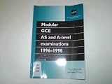 Modular GCE AS an A-level examinations 1996-1998 : a report from the Office of Her Majesty's Chief Inspector of Schools