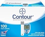 TEST STRIPS BLOOD GLUCOSEUSE W/9545 METERS 100/BX Bayer Healthcare LLC, Diabetes Care