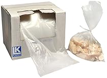 Elkay Plastics BOR1014HD 0.5 mil Utility Bags on Rolls with Twist Ties, 10